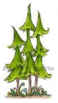 O-134-HK Whimsical Trees